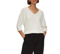 3/4-Arm-Shirt S.OLIVER Gr. 44, beige (ecru) Damen Shirts (63955069-44) ecru