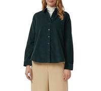 Feincord-Bluse mit Hemdkragen 36 petrol 2168877.6933.36