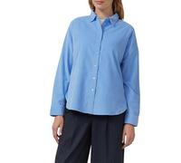 Feincord-Bluse mit Hemdkragen 48 blau 2168877.5141.48