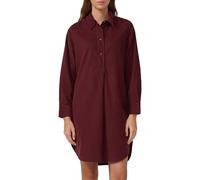 Feincord-Kleid im Relaxed Fit mit Eingrifftaschen 44 rot 2170025.3902.44