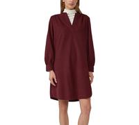 Feincord-Kleid mit seitlichen Eingrifftaschen 40 rot 2170039.3902.40