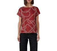 Feines Blusenshirt im Relaxed Fit rot 2170426.36D3.40