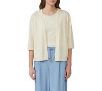 Feinstrickcardigan aus Baumwolle mit 3/4-Ärmeln 32 creme 2165784.0750.32