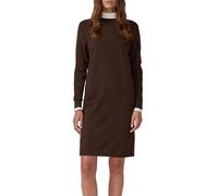 Feinstrickkleid mit Ripp-Detail am Arm 48 braun 2177367.8945.48