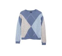 s.Oliver Feinstrickpullover aus Alpakamix mit Rauten-Muster