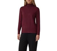 Feinstrickpullover aus Viskosemix mit Rollkragen 40 rot 2167996.3902.40