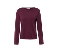 s.Oliver Feinstrickpullover Damen Baumwolle lila, 38