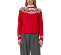 Feinstrickpullover mit Norwegermuster 34 rot 2177908.3384.34