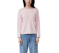 Strickpullover S.OLIVER, Damen, Gr. 38, rose, Strick, Obermaterial: 100% Baumwolle, unifarben, normal hüftbedeckend, U-Boot-Ausschnitt, Pullover Strickpullover, mit U-Boot-Ausschnitt (47130504-38) ros