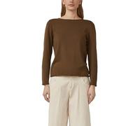 Feinstrickpullover mit Rollkanten 42 braun 2183671.8918.42
