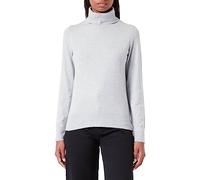 Feinstrickpullover mit Rollkragen 46 grau