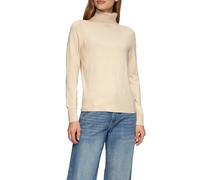 Rollkragenpullover S.OLIVER Gr. 38, beige (beige melange) Damen Pullover (55706605-38) beige melange