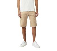 s.Oliver Twill-Bermuda im Relaxed Fit mit Cargotaschen beige 32