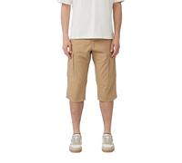 File: Gemusterte Cargo-Bermuda aus Baumwollmix im Relaxed Fit 31 braun 2166878.84A0.31