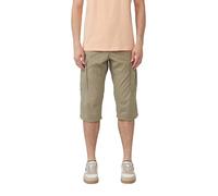 s.Oliver File: Gemusterte Cargo-Bermuda aus Baumwollmix im Relaxed Fit