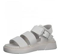 s.Oliver Flache Sandale 5-5-28202-28 Cremefarben Red Label