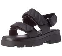 s.Oliver Flache Sandale 5-5-28703-28 Schwarz Red Label