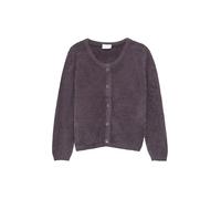 Flauschige Strickjacke aus Effekt-Garn 104/110 lila