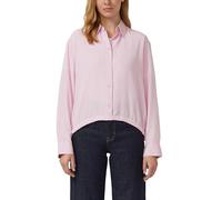 s.Oliver Damen Fließende Bluse mit Schleifen-Detail Hemdbluse mit Tunnelzug