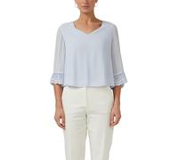 s.Oliver Fließende Chiffon-Bluse mit Spitzen-Details