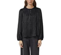 s.Oliver Fließende Jacquardbluse mit Raffung