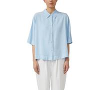 s.Oliver Bluse Fließende Lyocellbluse Blau Größe 38