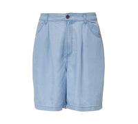 Bermudas S.OLIVER, Damen, Gr. 46, N-Gr, blau, Web, Obermaterial: 100% Lyocell, unifarben, casual, knielang, Hosen, aus weichem Lyocell (62939263-46) blau