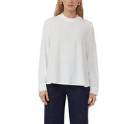 Fließende Viskose-Bluse mit seitlichen Knöpfen 42 creme 2173407.0200.42