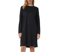 Fließendes Jersey-Kleid mit Schmucksteinen 40 schwarz 2175487.9999.40