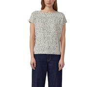 s.Oliver Fließendes Jersey-Shirt mit überschnittenen Schultern