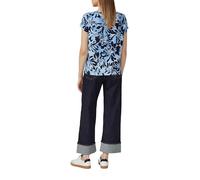 Fließendes Jersey-Shirt mit überschnittenen Schultern 38 blau 2167885.51A1.38