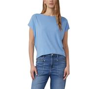 s.Oliver RED LABEL Loose Fit T-Shirt aus Viskose-Mix in Ocean, Größe 48