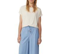 Fließendes Jersey-Shirt mit überschnittenen Schultern 44 Beige 2154938.0805.44