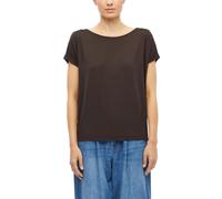 Fließendes Jersey-Shirt mit überschnittenen Schultern 48 braun 2154938.8944.48