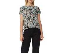 s.Oliver Fließendes T-Shirt aus Viskosemix mit All-Over-Muster