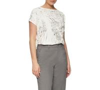 s.Oliver Fließendes T-Shirt aus Viskosemix mit Metallic-Print