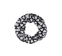 Floraler Loop-Schal aus Viskose mit Artwork-Details ONESIZE schwarz|weiß 2172444.99A5.ONESIZE