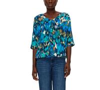 s.Oliver Gemusterte Bluse im Loose Fit