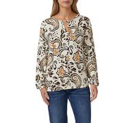 Gemustertes T-Shirt im O-Shape 36 creme|mehrfarbig 2172794.02A2.36