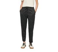 Gemusterte Jogpants und Reißverschlusstaschen 36 schwarz 2165914.99A2.36