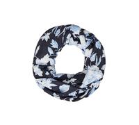Gemusterter Loop-Schal aus Viskose ONESIZE blau 2175268.59A0.ONESIZE