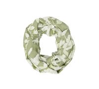 Gemusterter Loop-Schal aus Viskose ONESIZE olive 2175268.79A0.ONESIZE