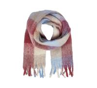 Gemusterter Schal mit Fransen ONESIZE creme|mehrfarbig 2171238.04X1.ONESIZE