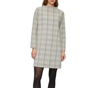 Gemustertes Sweat-Kleid mit Turtleneck 42 creme 2156475.02N4.42