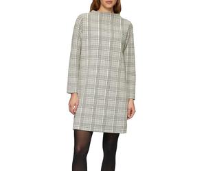 s.Oliver Gemustertes Sweat-Kleid mit Turtleneck