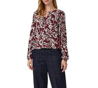 Gemustertes T-Shirt im O-Shape 42 rot|mehrfarbig 2172794.39A2.42
