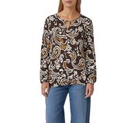 Gemustertes T-Shirt im O-Shape 40 braun|mehrfarbig 2172794.89A2.40