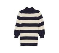 s.Oliver Geringeltes Strickkleid mit Stehkragen