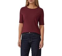 Geripptes Jerseyshirt aus Baumwollstretch 40 rot 2170082.3902.40