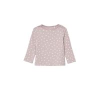 Geripptes Langarmshirt mit All-over-Print 80 pink 2171714.45A2.80
